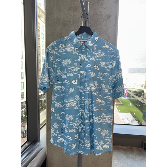 University of North Carolina UNC Kekai Performance Button Men’s L NWT - Picture 3 of 5